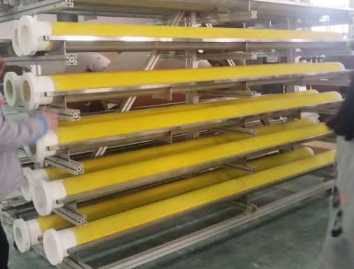 세라믹-촉매-필터-튜브의-깊은-침지